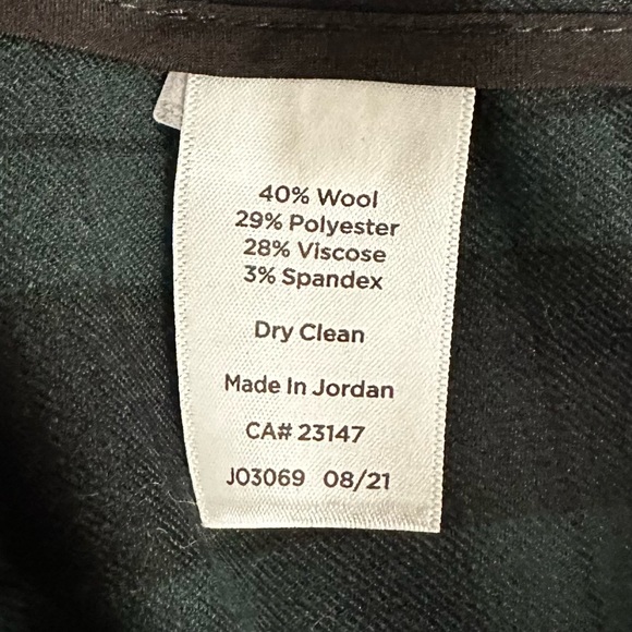 Talbots Slim Ankle Pant Size 2 - Picture 14 of 14